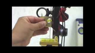 TRU BALL ARCHERY  Leveling AXCEL Achieve or AX Series Sight [upl. by Lareine329]