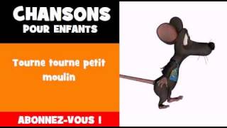 CHANSON POUR ENFANTS  Tourne tourne petit moulin [upl. by Alleoj]