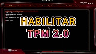 Cómo habilitar TPM 20 en AMD para instalar Windows 11 [upl. by Carlton]