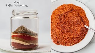 The BEST FAJITA Seasoning Recipe [upl. by Acsehcnarf]