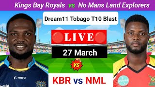 KBR vs NML Live  Tobago T10 Blast Live  T10 League Live  Bago T10 Blast Live  Prediction [upl. by Mcmullan29]