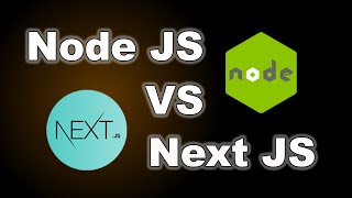 Node js Vs Next js  Next js vs Node js in Hindi [upl. by Leinod]