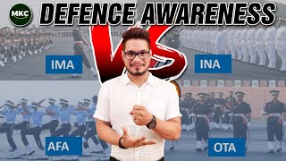 CDS 2024 DEFENCE AWARENESS  IMA vs INA vs AFA vs OTA  Which is Best   How to give preference [upl. by Bohun]