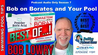 Best of Bob Lowry Borates amp Your Pool Care [upl. by Dolph]