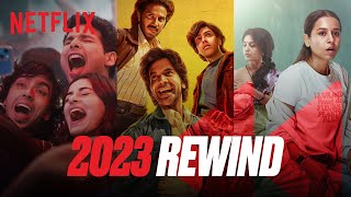 Highlights of 2023  Netflix India [upl. by Ayotyal]