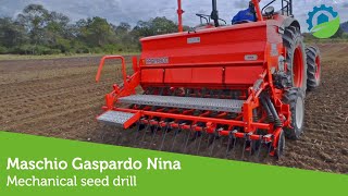 Seed Drill  Maschio Gaspardo Nina  GoampGrow Farm Solutions [upl. by Siednarb766]