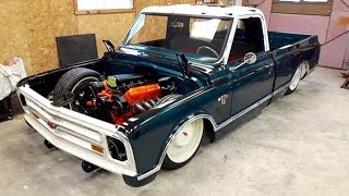 1967 Chevrolet C10 Custom AccuAir  Air Ride Pickup Truck Build Project [upl. by Lucky]