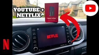 CAR HACK to get Netflix  Youtube  Wireless Carplay in 5 Minutes [upl. by Iclek]