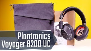 Plantronics Voyager 8200 UC silenzio e chiamate telefoniche [upl. by Endo]