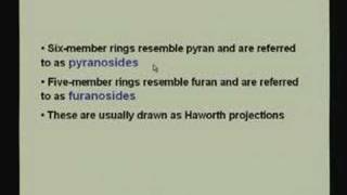 Lecture  16 Carbohydrates I [upl. by Deloria]