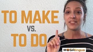 Make vs Do  ENGLISH GRAMMAR HACKS [upl. by Jarlathus]