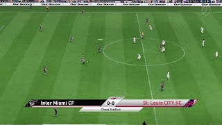 Inter Miami CF vs St Louis City SC 2024 FC 24 [upl. by Bora]