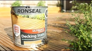 Staining New DIY Decking  The Carpenters Daughter [upl. by Lienet]