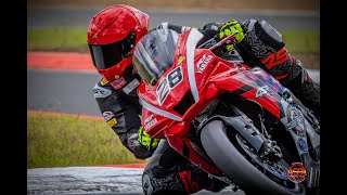 Queensland Raceway ASBK 2024 Yamaha R1 onBoard [upl. by Airdua]