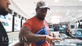 Von Miller Shows How a Super Bowl Champ Shops at ICEBOX [upl. by Ettenim]