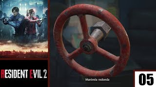 Manivela redonda  Guía Resident Evil 2 Remake  Partida 1 Leon 05 [upl. by Amrita]