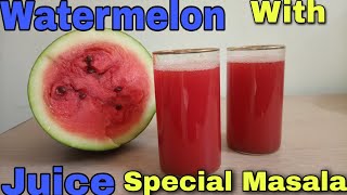 Watermelon juice बहुत ही स्वादिष्ट  बिना बीज निकालें  बिना जूसर के  दो मिनट में तैयार करे [upl. by Folsom]