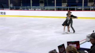 ISU 2014 Jr Grand Prix Zagreb Free Dance Carolina MOSCHENI  Adam LUKACS HUN [upl. by Rourke]