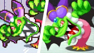 Mario amp Luigi Superstar Saga 3DS  All Bosses Comparison 3DS vs Original [upl. by Lunette]