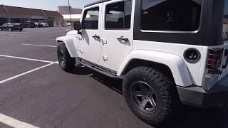 Can 33 inch tires fit on stock Jeep Wrangler [upl. by Leila]