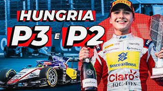 Enzo Fittipaldi com PÓDIO DUPLO na Hungria F2 [upl. by Attenat226]