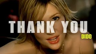 Dido  Thank You Lyrics [upl. by Nedyarb]