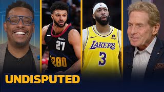 Lakers blow 20point lead vs Nuggets in Game 2 Murray hits Buzzer Beater over AD  NBA  UNDISPUTED [upl. by Ennaeirrac]