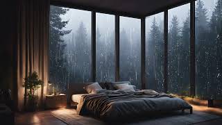 Rain Sounds On WindowsPeaceful Rainfall Meditation Raindrops Symphony for Inner Healing and Clarity [upl. by Tebzil]