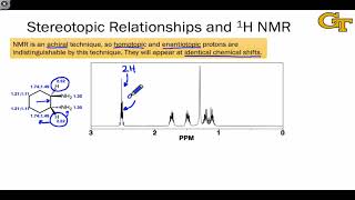 1201 Stereotopic Relationships Chemical Shift and Coupling [upl. by Clifford641]