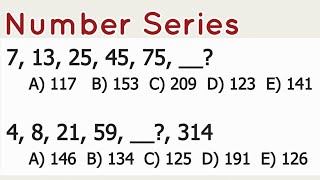 NUMBER SERIES  Numerical Reasoning Test AFPSAT CSE UPCAT PMA LET [upl. by Eisteb785]