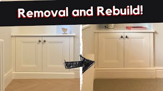 Alcove Base Cabinets Removal and ReInstallation [upl. by Garey]