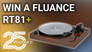 Win a Fluance RT81 Turntable  Celebrating 25 Years [upl. by Berman129]