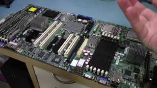 Hackintosh Super Micro Dual Quad Xeon Build Part 1 of 2  X7DCAL Motherboard [upl. by Eelannej]