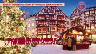 Weihnachtsmarkt Bernkastel Kues 2014 [upl. by Aiekam]