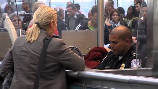 US Customs amp Border Protection Operations Back at Newark Airport [upl. by Jewett]