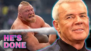 ERIC BISCHOFF quotBROCK LESNAR is DONE in WWE and UFCquot [upl. by Jasmina575]