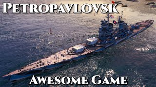 World of Warships Petropavlovsk  An Awesome Game [upl. by Alys]