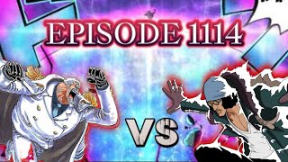 Garp vs Kuzan  Episode 1114  One Piece [upl. by Atinehc]