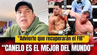 🔥Eddy Reynoso AFIRMA QUE A CANELO SOLO LE PUEDEN QUITAR LOS CINTURONES EN LA MESA😱 [upl. by Corina]