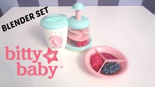 American Girl BITTY BABY BLENDER UNBOXING [upl. by Renee430]