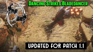 Dancing Strikes Bladedancer Build Guide and 11 Update [upl. by Anoved]