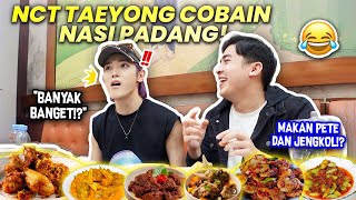 MUKBANG NASI PADANG FT TAEYONG NCT COBA PETE DAN JENGKOL REAKSINYA… 😂 [upl. by Anirok]