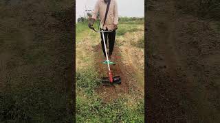 Brush cutter weeder attachmentIndian made 15 in working width8712137637 Nexgen farming machineries [upl. by Ailefo]