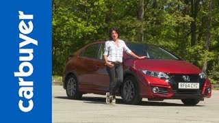 Honda Civic hatchback 2015 review  Carbuyer [upl. by Myer810]