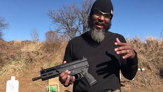 Out of the box review of the Stribog 9mm SP9A1 by Grand Power [upl. by Annahsit]