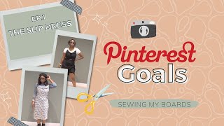 Sewing outfits from my PINTEREST boards  Pinterest Goals Ep1 [upl. by Dot525]