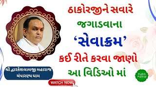 તમારે ત્યાં બિરાજતા લાલન સ્વરૂપ ના જગાડવાના સેવા ક્રમ આ રીતે કરવા PushtiParivar [upl. by Hutner917]