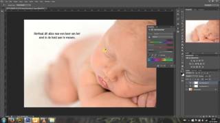 Change skin color of Newborn in Photoshop cs6 using HueSaturation [upl. by Ahsirtap]