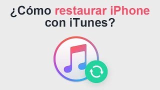 3 métodos restaurar iPhone con iTunes modo recovery y iPSW [upl. by Ettevy]