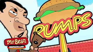 Mr Beans Burger 🍔 Lustige Mr Bean Clips  Mr Bean Deutschland [upl. by Anirad552]